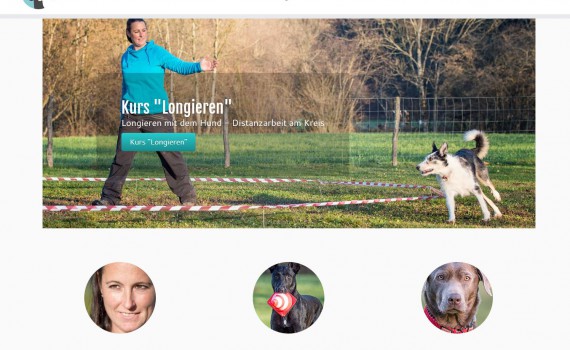 Webseite Champion Coaching - Hundetraining by Melanie Champion